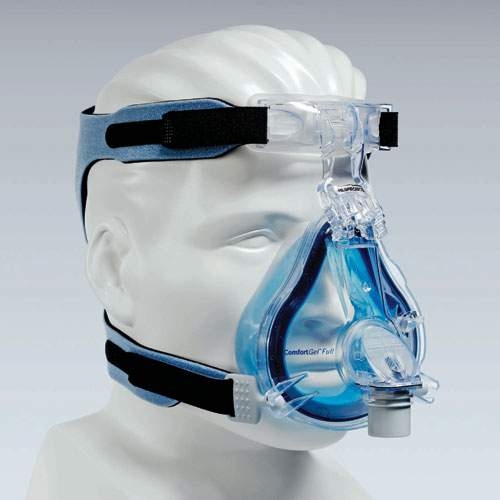 Respironics Comfort Gel Blue Full Face CPAP Mask Home Life Care Services Inc.